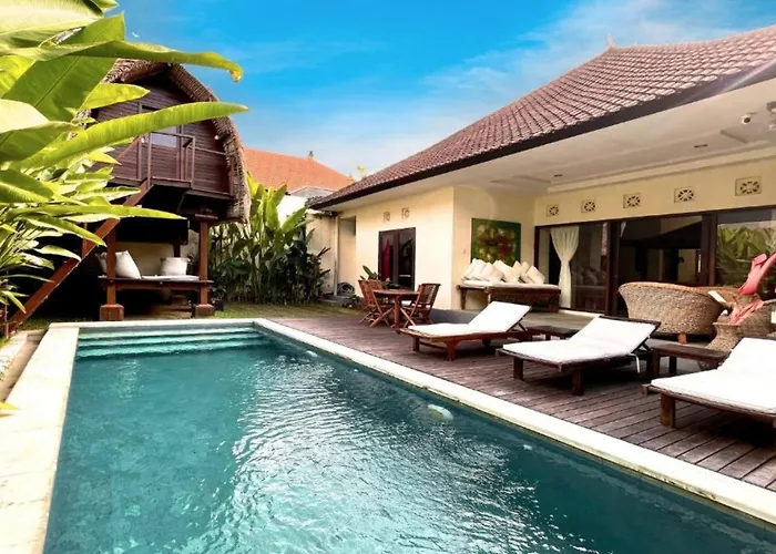 ヴィラ Traditional 2br Private Pool In The Heart Of Canggu, Berawa チャングー